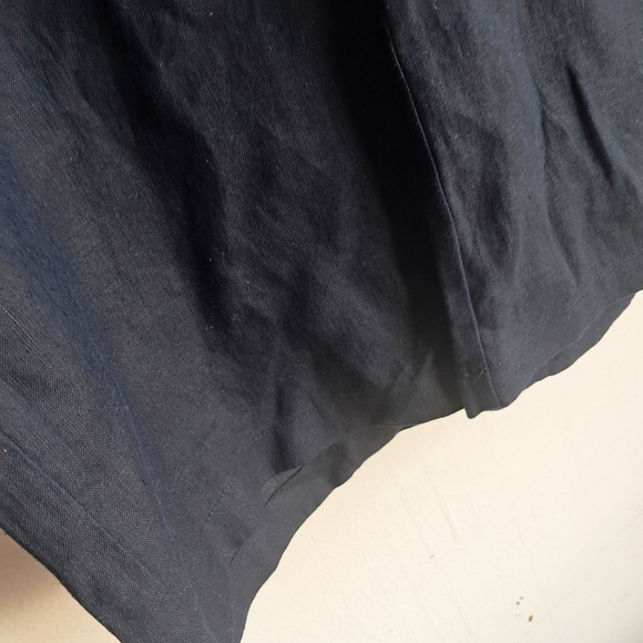 Ellen Tracy Blue Dress Pants with Adjustable Waist and Straight-Cut Legs - Picture 8 of 8